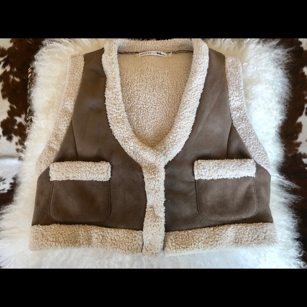 Velvet for Ron Herman Micro Vest Size P